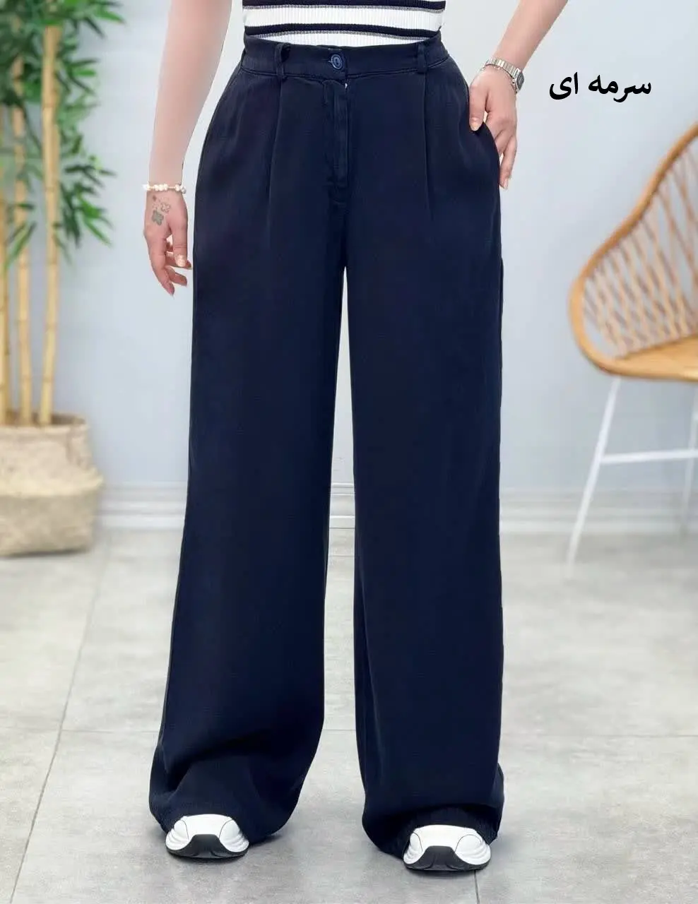 3424-شلوار سیلک